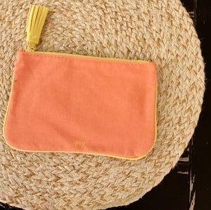 🧡💛 Ipsy Orange and Yellow Makeup Bag